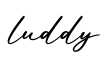 单词luddy书写