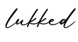 单词lukked书写