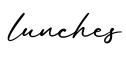 单词lunches书写