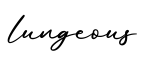 单词lungeous书写