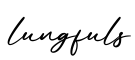 单词lungfuls书写