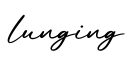 单词lunging书写