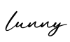 单词lunny书写