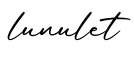 单词lunulet书写