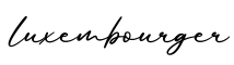 单词luxembourger书写