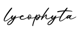 单词lycophyta书写