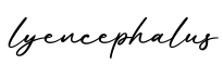 单词lyencephalus书写