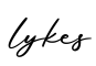 单词lykes书写