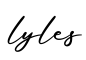 单词lyles书写