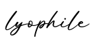 单词lyophile书写