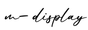 单词m-display书写