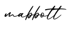 单词mabbott书写