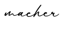 单词macher书写