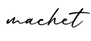 单词machet书写