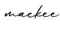 单词mackee书写