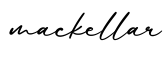 单词mackellar书写