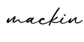 单词mackin书写