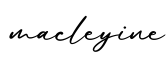 单词macleyine书写
