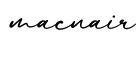 单词macnair书写