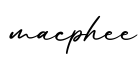 单词macphee书写