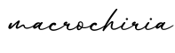 单词macrochiria书写