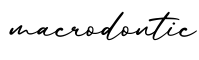 单词macrodontic书写