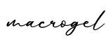 单词macrogel书写