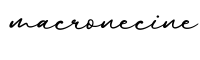 单词macronecine书写