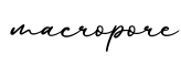 单词macropore书写