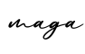 单词maga书写