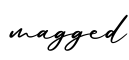 单词magged书写
