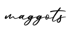 单词maggots书写