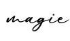 单词magie书写
