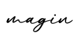 单词magin书写