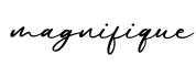 单词magnifique书写
