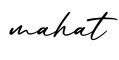 单词mahat书写