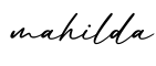 单词mahilda书写
