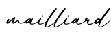单词mailliard书写