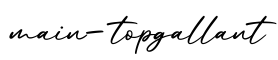 单词main-topgallant书写