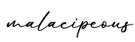 单词malacipeous书写
