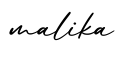 单词malika书写