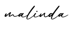 单词malinda书写