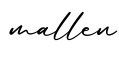 单词mallen书写