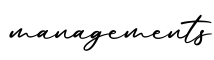 单词managements书写