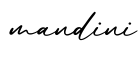 单词mandini书写