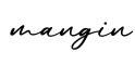 单词mangin书写