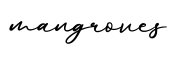 单词mangroves书写