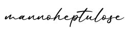单词mannoheptulose书写