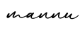单词mannu书写