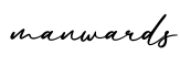 单词manwards书写